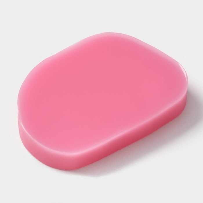 Молд новогодний &laquo;Шишки&raquo;, силикон, 10,2&times;7&times;1,6 см, цвет розовый