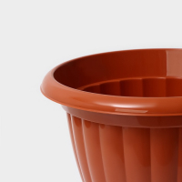 Кашпо уличное на ножке &laquo;Жасмин&raquo;, 9 л, цвет коричневый