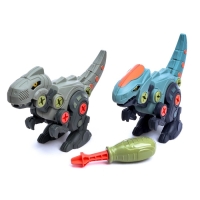 Конструктор винтовой &laquo;Мир динозавров&raquo;, набор 2 штуки, с отвёрткой