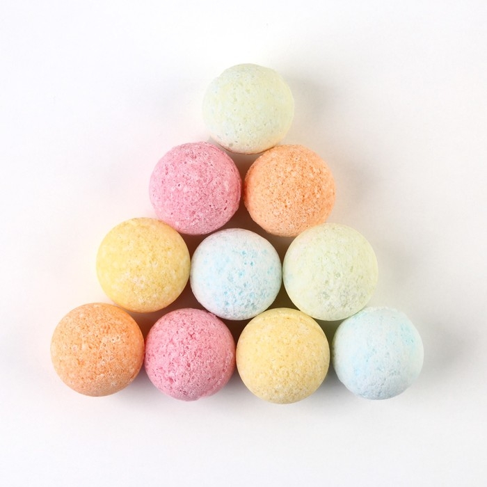 Бурлящие шары детские &laquo;Динозавр: Бурляшказавры&raquo;, бомбочки для ванны, 10 х 10 г, ЧИСТОЕ СЧАСТЬЕ