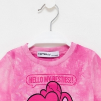 Футболка для девочки &laquo;Пинки Пай&raquo;, My Little Pony, &laquo;Тай-дай&raquo;, рост 98-104 см