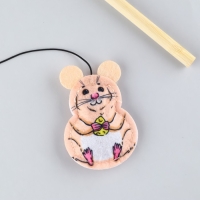 Дразнилка с игрушкой &laquo;Мышь&raquo;, 6,5 см