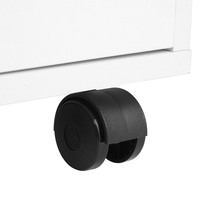 Тумба выкатная, 420х400х585, Белая