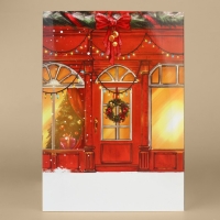 Открытка с новым годом, объёмная 3D, «Комната Дедушки Мороза», 15 х 15 х 21 см, Новый год Открытка с новым годом, объёмная 3D, «Комната Дедушки Мороза», 15 х 15 х 21 см, Новый год