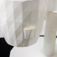 Кашпо многоярусное Ruby &laquo;Каскад&raquo;, 3 шт, 1 л, цвет белый