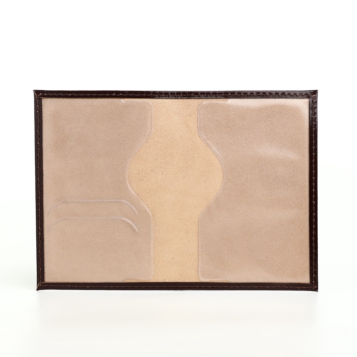 Обложка для паспорта, цвет коричневый Обложка для паспорта, цвет коричневый