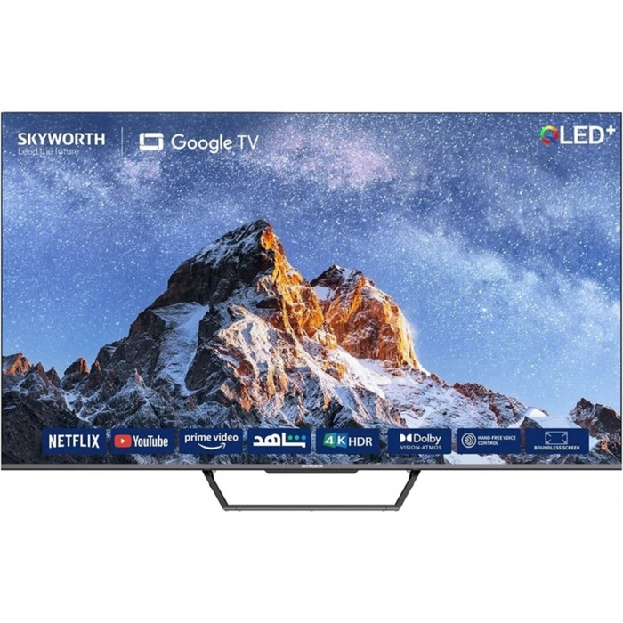 Телевизор SKYWORTH 65SUE9500, 65 Телевизор SKYWORTH 65SUE9500, 65", 3840x2160, DVB-T2/C/S/S2, HDMI 3, USB 2, Smart TV, QLED