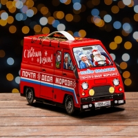 Новый год. Подарочная коробка "Автопочта" 14,3 х 27 х 10 см. Новый год. Подарочная коробка "Автопочта" 14,3 х 27 х 10 см.