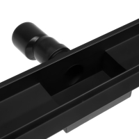 Трап TIM BAD468002BK, 70 х 800 мм, гидро+сухая защита от запаха, черный матовый Трап TIM BAD468002BK, 70 х 800 мм, гидро+сухая защита от запаха, черный матовый