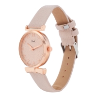 Часы наручные кварцевые женские, d-3.3 см, бежевые Часы наручные кварцевые женские, d-3.3 см, бежевые