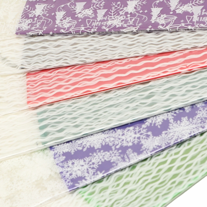 Пакет Пакет "Подарочный", с жестким дном, микс, 14 х 22 х 55 см