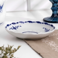 Блюдце "Натали", d-14,5см, гжель Блюдце "Натали", d-14,5см, гжель