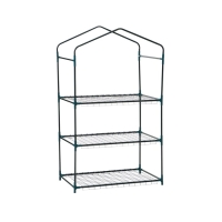 Стеллаж для рассады, 3 полки, 110 &times; 40 &times; 65 см, металлический каркас d = 12 мм, без чехла, Greengo