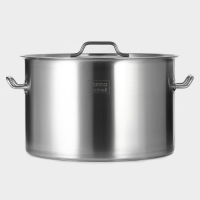 Кастрюля из нержавеющей стали Hanna Knövell, 47 л, d=45 см, h=28 см, толщина 1 мм, дно ТРС, толщина дна 4,6 мм, 201 сталь, металлическая крышка, индукция Кастрюля из нержавеющей стали Hanna Knövell, 47 л, d=45 см, h=28 см, толщина 1 мм, дно ТРС, толщина дна 4,6 мм, 201 сталь, металлическая крышка, индукция