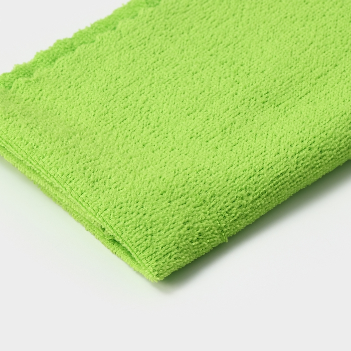 Тряпка для пола Доляна &laquo;Промо&raquo;, 180 г/м&sup2;, 50&times;60 см, микрофибра, ультразвуковая обработка края, цвет МИКС