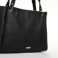 Сумка женская на молнии, цвет чёрный Сумка женская на молнии, цвет чёрный