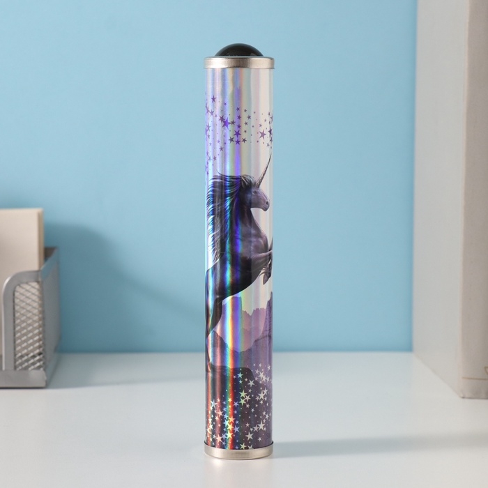 Калейдоскоп Калейдоскоп "Единорог и северное сияние" 17х3х3 см