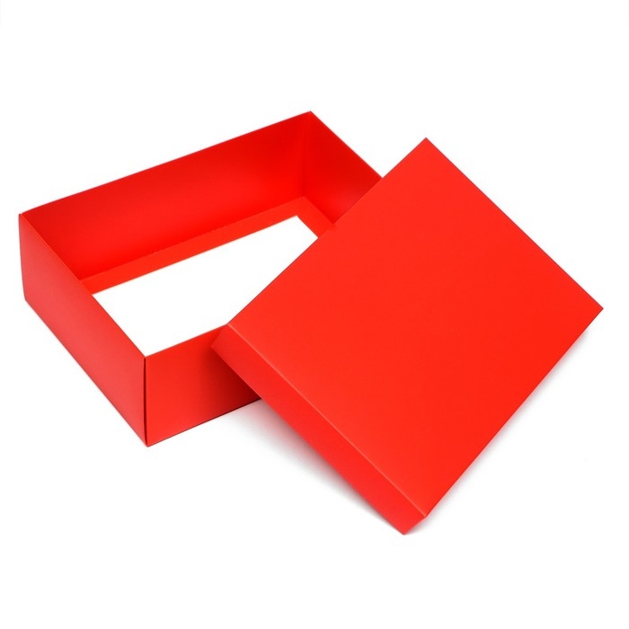 Коробка подарочная складная, упаковка, &laquo;Красная&raquo;, 21 х 15 х 7 см
