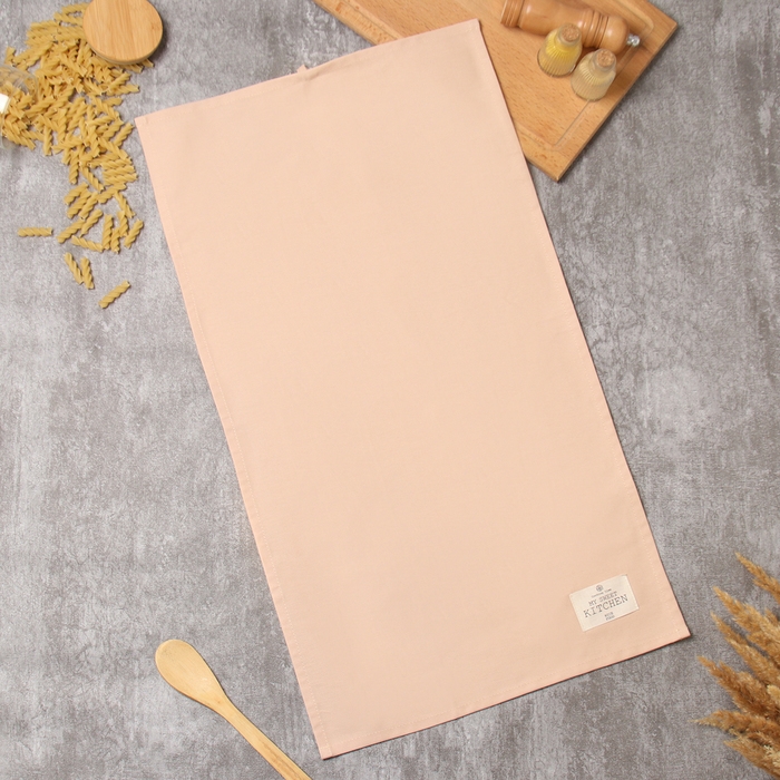 Полотенце Этель Kitchen 40х70 см, цв.бежевый, 100% хл, саржа 220 г/м2 Полотенце Этель Kitchen 40х70 см, цв.бежевый, 100% хл, саржа 220 г/м2