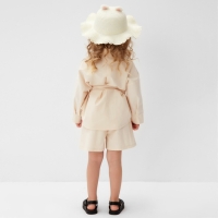 Костюм для девочки (Рубашка и шорты) MINAKU, цвет молочный, рост 158 см Костюм для девочки (Рубашка и шорты) MINAKU, цвет молочный, рост 158 см