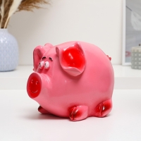 Копилка "Свинка класика" большая, 15х14см Копилка "Свинка класика" большая, 15х14см