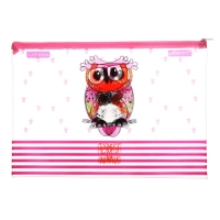 Папка на молнии "Мордашки" А4, МИКС Папка на молнии "Мордашки" А4, МИКС