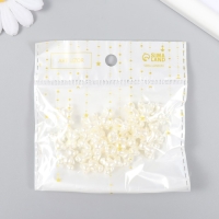 Бусины для творчества пластик "Медвежонок жемчужный" набор 25 шт 0,6х1,2х1,4 см Бусины для творчества пластик "Медвежонок жемчужный" набор 25 шт 0,6х1,2х1,4 см