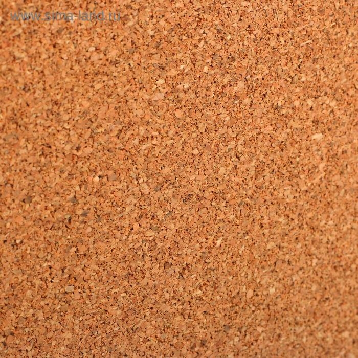 Доска пробковая А2, 45х60 см, Calligrata, в ПВХ рамке белого цвета