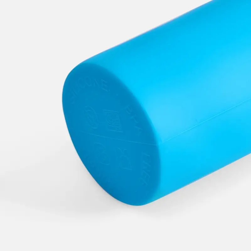 Складная бутылка для воды Langfossen, голубая Складная бутылка для воды Langfossen, голубая