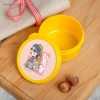 Ланч бокс круглый «Девушка», 150 мл Ланч бокс круглый «Девушка», 150 мл