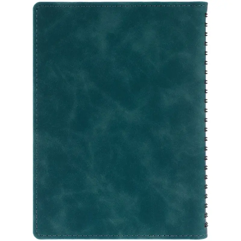 Ежедневник Spring Urban на заказ, недатированный, изумрудный