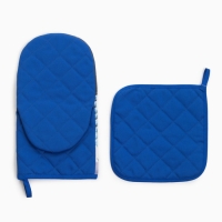 Набор кух. Этель Holiday варежка 15х28см, прихватка 19х19см,100%хл