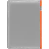 Ежедневник Spain Shall, недатированный, серый с оранжевым