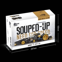 Конструктор Гонка &laquo;Золотой ветер&raquo;, 415 деталей