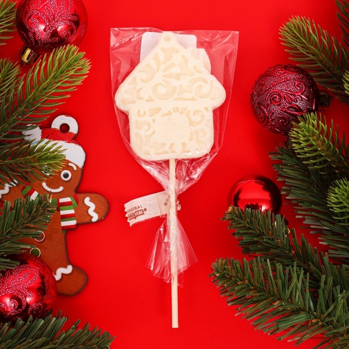 Новый год. Леденец Новый год. Леденец "Домик", 30г