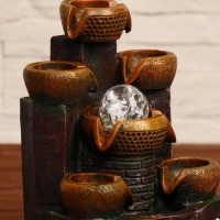 Фонтан "Идилия" 20х14х27 см (с подсветкой) Фонтан "Идилия" 20х14х27 см (с подсветкой)