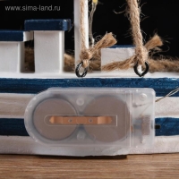 Корабль сувенирный с подсветкой 16*5*26см Корабль сувенирный с подсветкой 16*5*26см