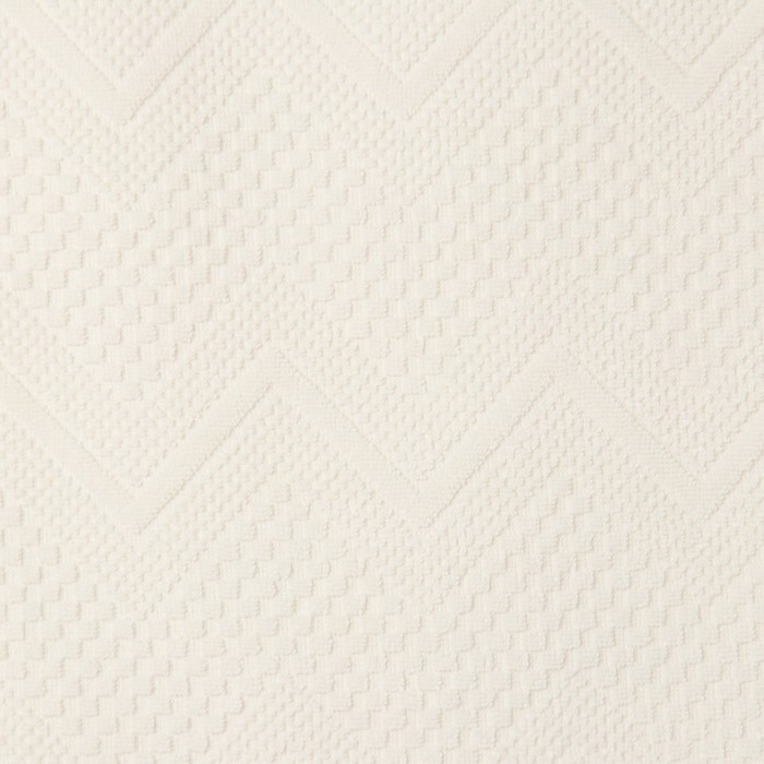 Полотенце махровое &laquo;Узор&raquo;, цвет белый, 70х130 см, хлопок, 450г/м