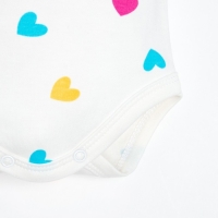 Боди детские Крошка Я "Love"-3 шт, рост 62-68 см Боди детские Крошка Я "Love"-3 шт, рост 62-68 см