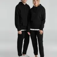 Толстовка с капюшоном унисекс Hoodie, черная, размер S Толстовка с капюшоном унисекс Hoodie, черная, размер S