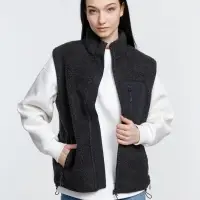 Жилет унисекс Fury BW, темно-серый (графит), размер S