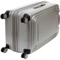 Чемодан Logoduck M, серебристый Чемодан Logoduck M, серебристый