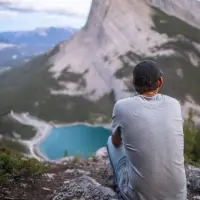 Надувная подушка-сиденье V Seat, серая