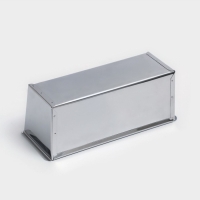 Форма для выпечки &laquo;Хлеб&raquo;, H-10 см, 10 х 25 см, 2,5 л, тип 1см