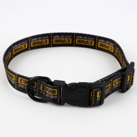 Ошейник &laquo;Осторожно&raquo;, застёжка - фастекс, 2 см 25-40 см