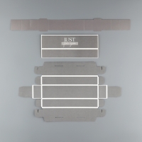 Коробка для конфет, кондитерская упаковка, 5 ячеек, &laquo;Для тебя!&raquo;, 5 х 21 х 3.3 см