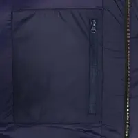 Пуховик унисекс Kapsula, темно-синий, размер ХS/S