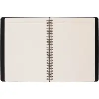 Ежедневник Spring Urban на заказ, недатированный, черный