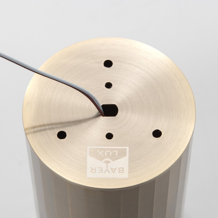 Светильник Светильник "Алисер" GU10 бронза 7,5х7,5х13 см