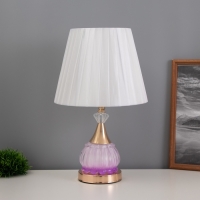 Лампа настольная "Ева" 1х40Вт Е27 1х4Вт LED золото/розовый 25х25х42см Лампа настольная "Ева" 1х40Вт Е27 1х4Вт LED золото/розовый 25х25х42см